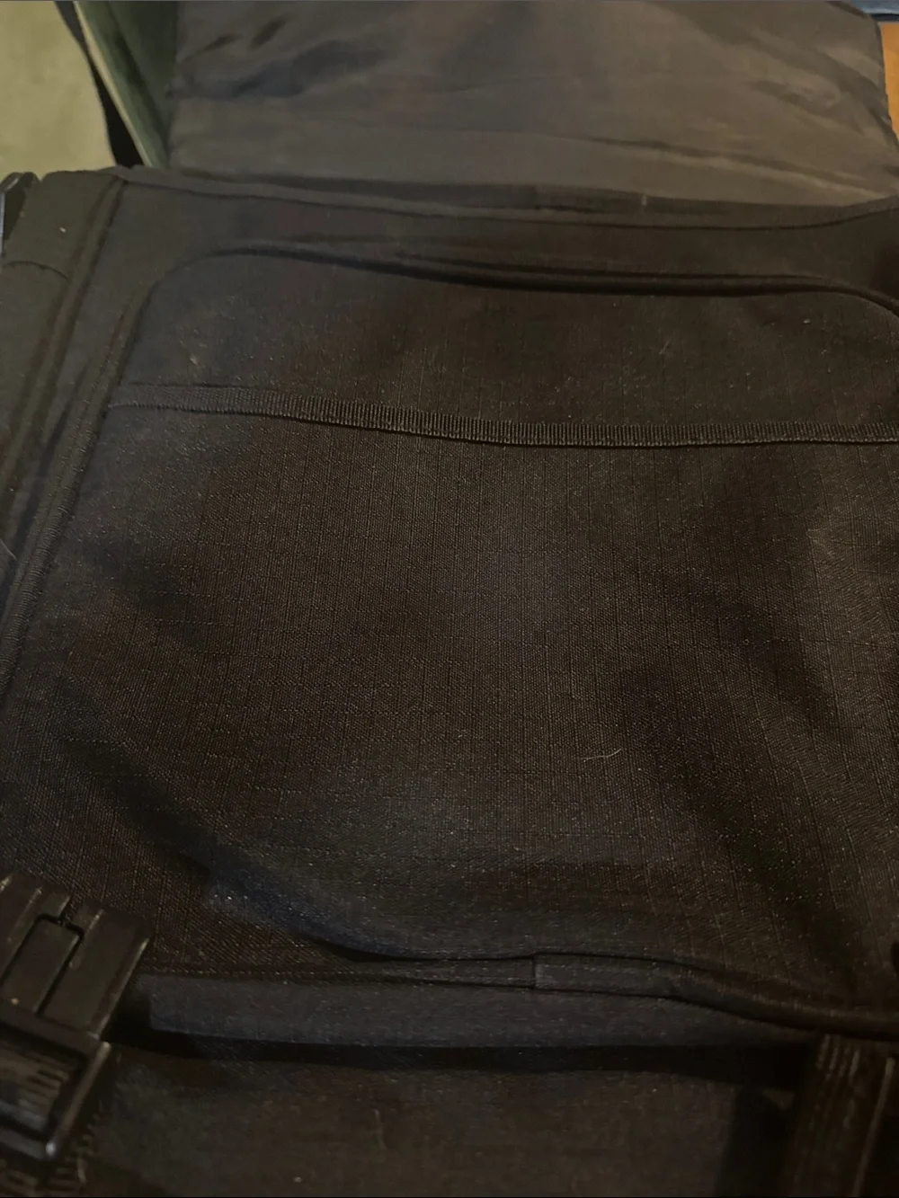 Black Laptop Messenger Bag with IT Support Services Logo